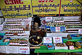 Myanmar - Kyaikhtiyo, elixirs made from wild animal parts are on sale. 